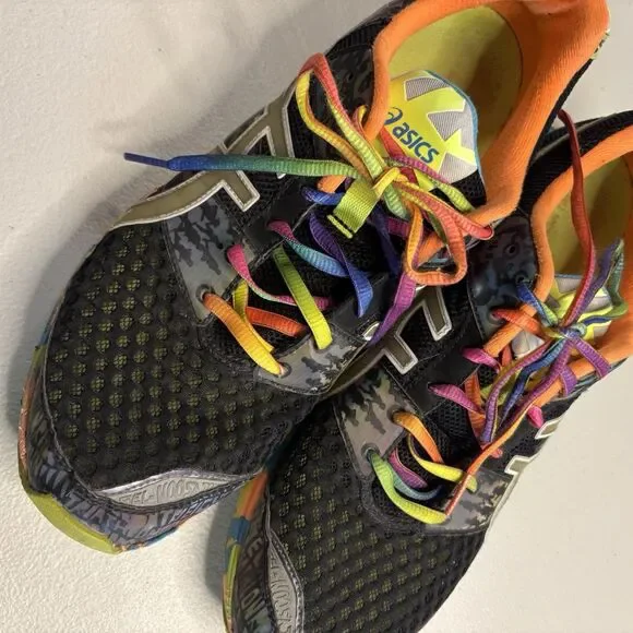 Asics Gel Noosa Tri 8 Men's Size 12 Multicolor Road Runner Race Triathlon T306N - Picture 3 of 15